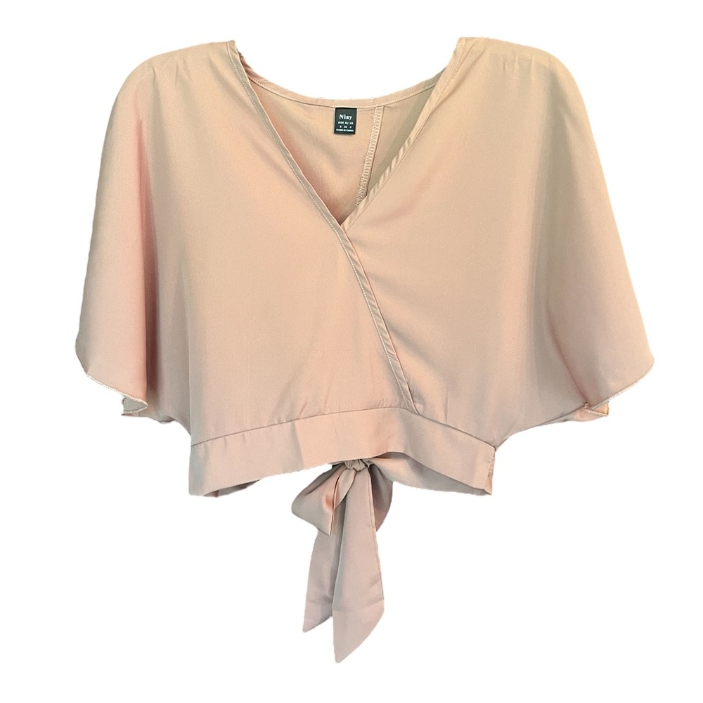 EUC Niay Rose Blush Crop Top Size S (4)